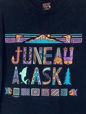 90s Juneau Alaska Shirt M 1993 Vintage